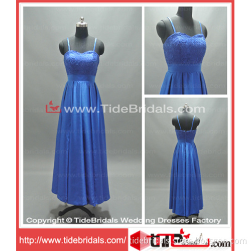 Tea-Length Lace Prom Evening Gown Bridesmaid Dress (AS1370)